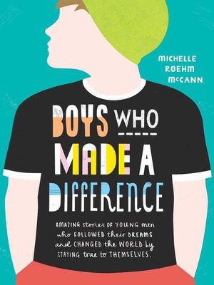 cover image of Boys Who Made a Difference